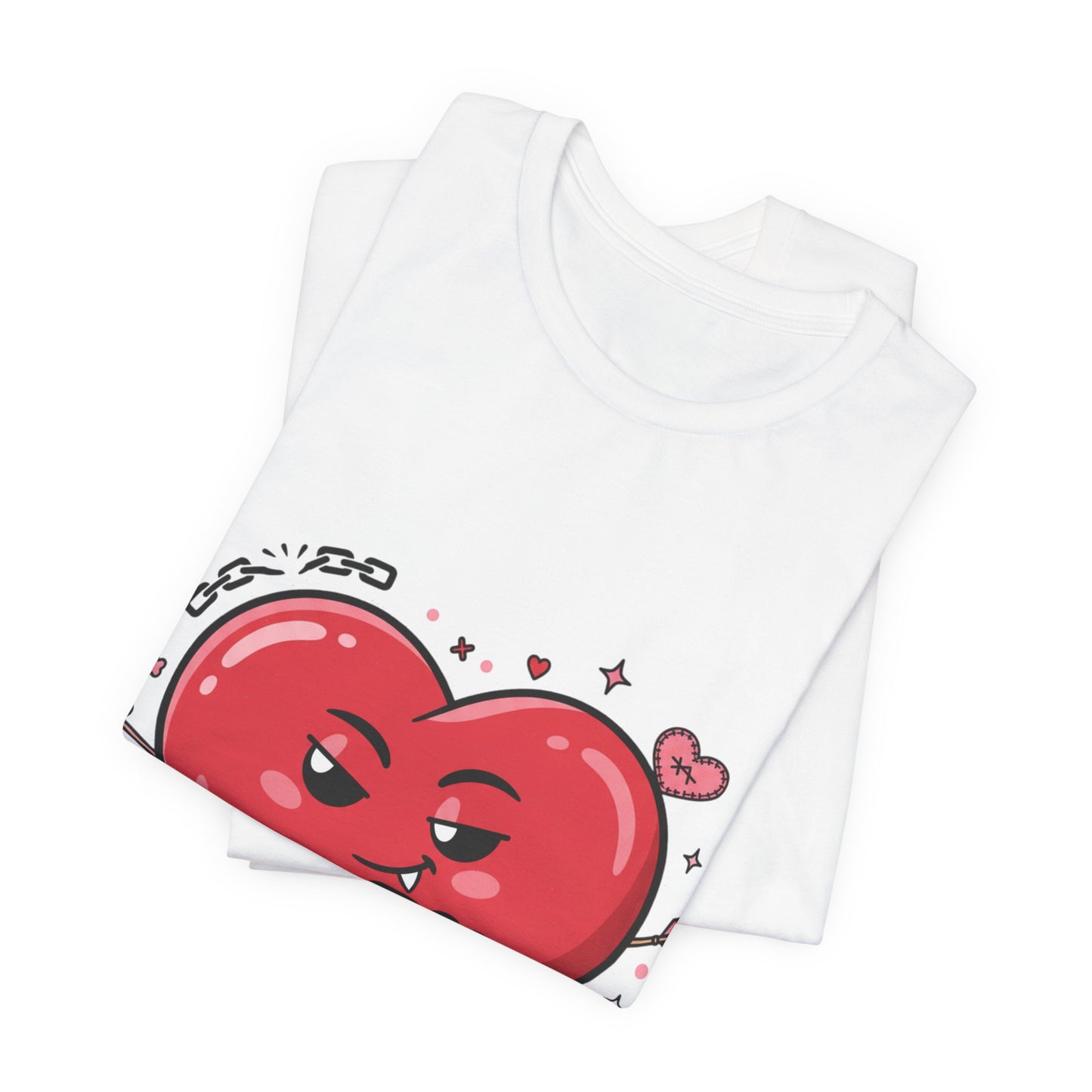 Love Bites Heart Tee | ironic valentines, sarcastic hearts